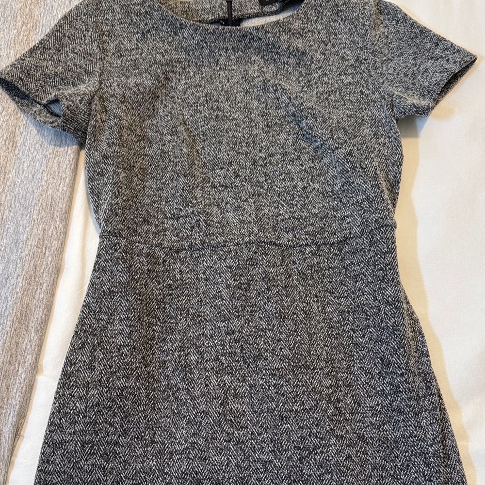 Banana Republic Gray Mini Dress